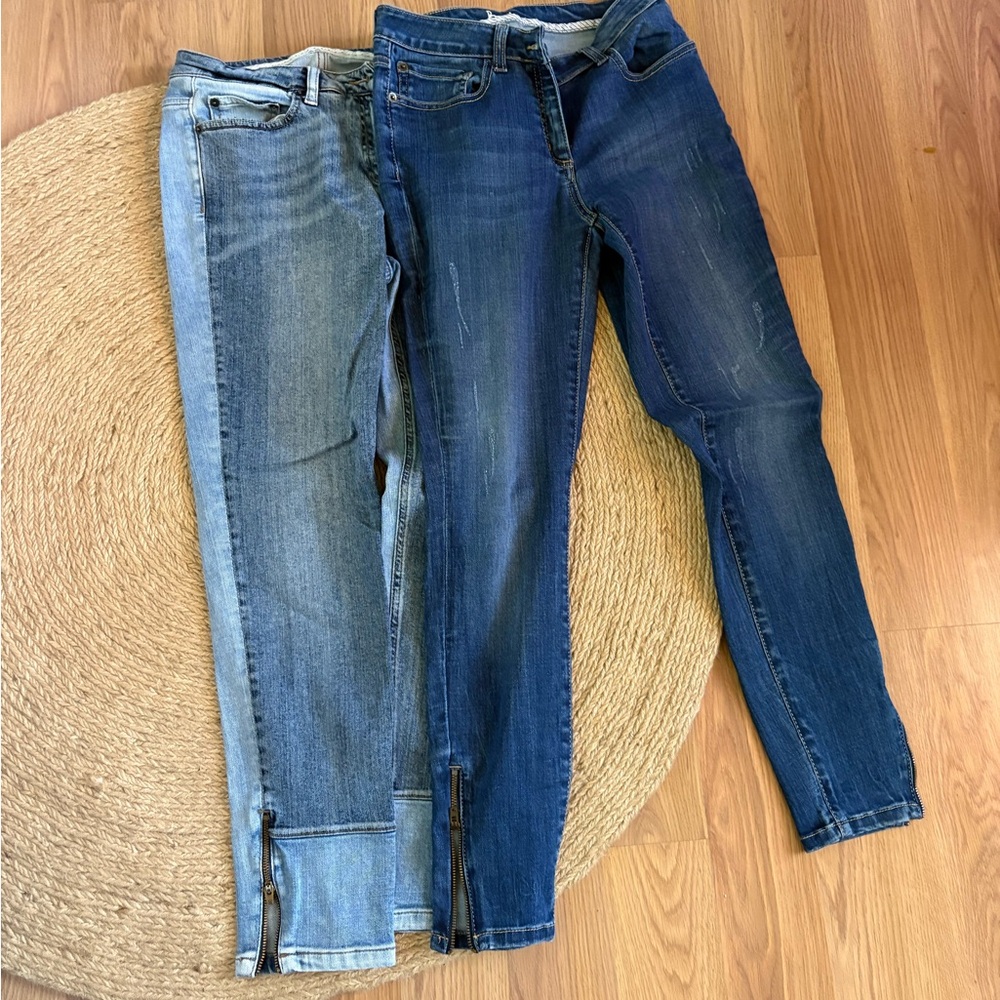 Boden zipper jeans